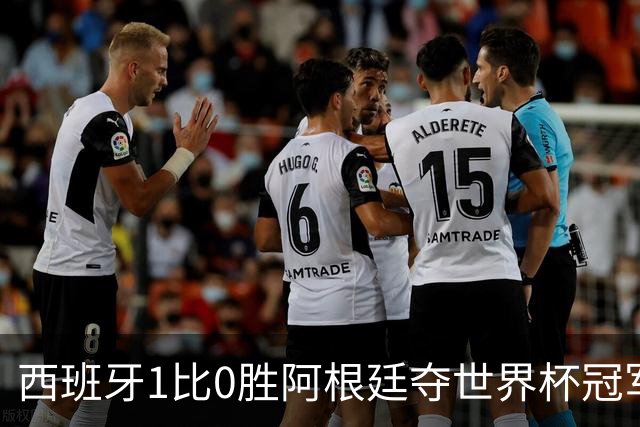 西班牙1比0胜阿根廷夺世界杯冠军，托雷斯加时绝杀